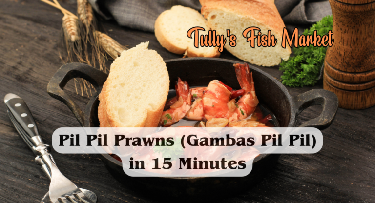 Pil Pil Prawns (Gambas Pil Pil) in 15 Minutes