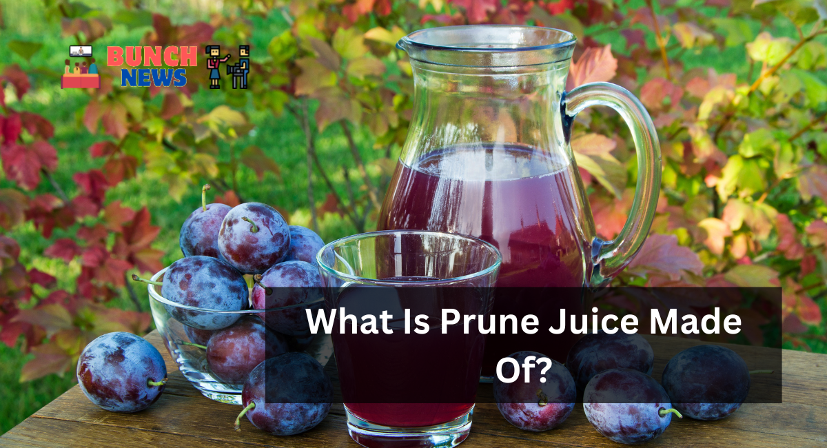 What Is Prune Juice Made Of?