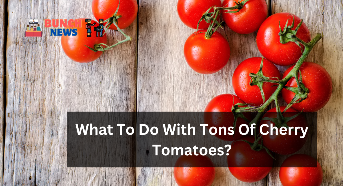 What To Do With Tons Of Cherry Tomatoes?